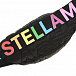 Черная сумка-пояс с брелоком-радугой, 24x8x9 см Stella McCartney | Фото 6