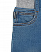 Голубые джинсы с эффектом потертости Moschino | Фото 3