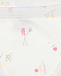 Белые трусы с цветочным принтом Sanetta | Фото 3
