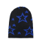 Черная шапка с синими звездами Catya | Фото 1