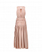 Розовое приталенное платье No. 21 | Фото 4