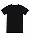 Черная футболка с логотипом в тон Balmain | Фото 2