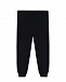 Спортивные брюки черного цвета с вертикальным принтом Moschino | Фото 2