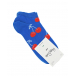 Синие спортивные носки с принтом &quot;вишни&quot; Happy Socks | Фото 1