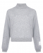 Укороченный свитер из кашемира, светло-серый FTC Cashmere | Фото 1