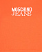 Оранжевая толстовка-худи с лого Mo5ch1no Jeans | Фото 8