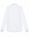 Белая рубашка с цветочной вышивкой на воротнике Dal Lago | Фото 3
