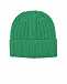 Зеленая шапка из кашемира FTC Cashmere | Фото 2