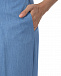 Голубые брюки-палаццо Masterpeace | Фото 10