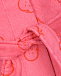 Розовый халат с принтом &quot;яблоки&quot; Sanetta | Фото 3