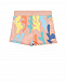 Розовые шорты с принтом &quot;морские водоросли&quot; Stella McCartney | Фото 3
