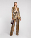 Прямые брюки с леопардовым принтом Roberto Cavalli | Фото 2