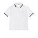Белая футболка-поло с вышитым логотипом Dolce&Gabbana | Фото 1