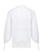 Белая блузка с кружевной отделкой  | Фото 5