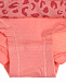 Красные трусы-шортики 2 шт., с леопардовым принтом и однотонные Sanetta | Фото 4