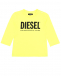Неоновая толстовка с крупным логотипом бренда Diesel | Фото 1