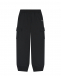 Спортивные брюки с карманами-карго, черные Dan Maralex | Фото 1