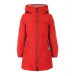 Пальто красного цвета с капюшоном Moncler | Фото 1
