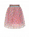 Розовая юбка из тюля с пайетками Eirene | Фото 2
