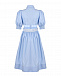 Голубое платье с рукавами-фонариками Fendi | Фото 2