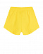 Желтые шорты с лого MSGM | Фото 3