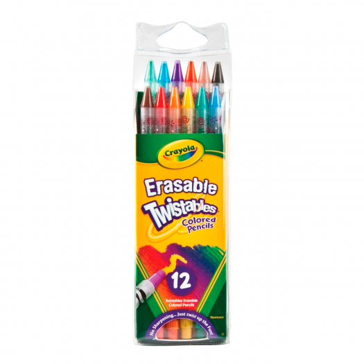 Цветные выкручивающиеся карандаши, 12 шт. Crayola | Фото 1