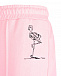 Спортивные брюки с принтом &quot;фламинго&quot;  | Фото 6