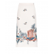 Белая юбка миди с античным принтом Vivetta | Фото 1