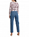 Синие джинсы с текстильным поясом Forte dei Marmi Couture | Фото 3