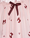 Розовая пижама с принтом &quot;бантики&quot; AMIKI | Фото 6