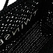 Плетеная сумка тоут, черная TWINSET | Фото 8