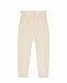 Бежевые брюки с защипами Dondup | Фото 2