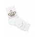 Белые носки с принтом &quot;корона&quot; La Perla | Фото 1