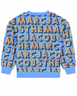 Голубой свитшот со сплошным логотипом Marc Jacobs (The) Голубой, арт. W25524 784 | Фото 2