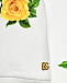 Спортивная куртка с принтом &quot;желтые розы&quot; Dolce&Gabbana | Фото 4