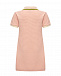 Платье с воротником-поло, розовое Emporio Armani | Фото 2