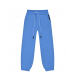 Голубые спортивные брюки из футера Dan Maralex | Фото 1