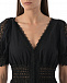 Черное платье макси с рукавами-фонариками Charo Ruiz | Фото 7