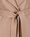 Кожаное пальто oversize Blancha | Фото 8