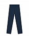 Синие классические брюки со стрелками Silver Spoon | Фото 3