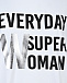 Футболка c принтом &quot;Everyday super woman&quot; Pietro Brunelli | Фото 7