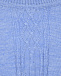Свитер синего цвета с узором &quot;косы и ромбы&quot; Jan&Sofie | Фото 3