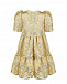 Жаккардовое платье с рукавами-фонариками Dolce&Gabbana | Фото 3