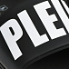 Шлепки с белым логотипом, черные Philipp Plein | Фото 6