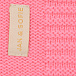Плед 100x120 см, розовый Jan&Sofie | Фото 3