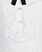 Белое платье с кружевным воротником Self Portrait | Фото 3