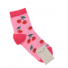Розовые носки с принтом &quot;вишни&quot; Story Loris | Фото 1