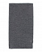 Серый шарф с декоративным логотипом Emporio Armani | Фото 2