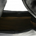 Черная сумка из кожи с широким ремнем на плечо, 23х27х7 см REE Projects | Фото 4