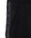 Черные спортивные брюки с лампасами в тон Philipp Plein | Фото 3